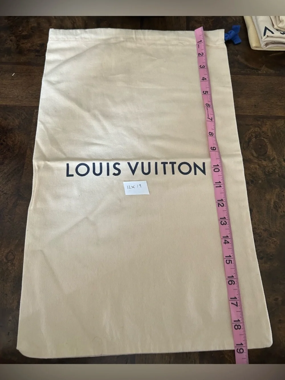 Louis Vuitton Dust Bag 12 x 19 - Picture 2 of 2